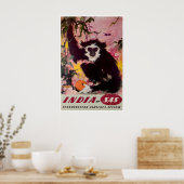 Affiche de voyage Inde Art indien Impression de co (Cuisine)