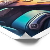 Affiche de voyage Interstellar (Coin)