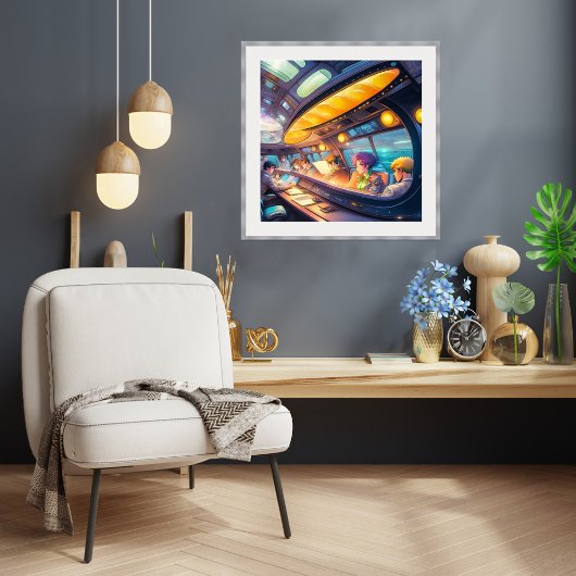 Affiche de voyage Interstellar