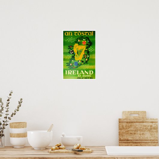 Affiche de voyage Irlande (Cuisine)