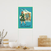 Affiche de voyage Irlande  (Cuisine)