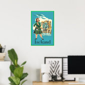 Affiche de voyage Irlande  (Bureau à domicile)