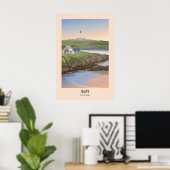 Affiche de voyage Islay Écosse (Bureau à domicile)