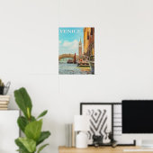 Affiche de voyage Italie (Bureau à domicile)