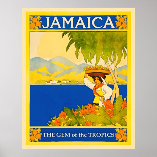 Affiche de voyage Jamaïque (Devant)