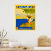 Affiche de voyage Jamaïque (Cuisine)