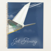 Affiche de voyage Jet Away. (Devant)