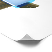 Affiche de voyage Juneau Alaska (Coin)