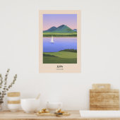 Affiche de voyage Jura Écosse (Cuisine)