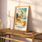 Affiche de voyage Kangaroo Island Australie
