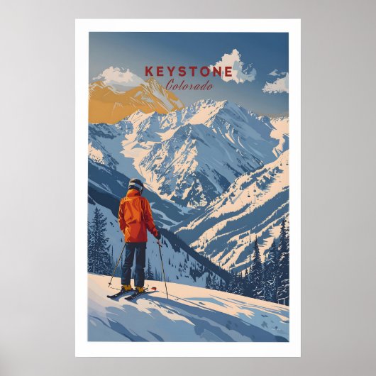 Affiche de voyage Keystone - Colorado 1 (Devant)