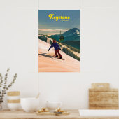 Affiche de voyage Keystone Snowboarding (Cuisine)