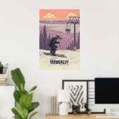 Affiche de voyage Kimberley Ski Resort Canada (Bureau à domicile)