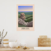 Affiche de voyage Kinder Scout Peak District (Cuisine)