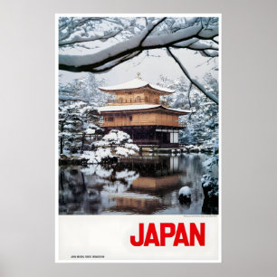 Affiche de voyage Kyoto Japon Impression d'art jap