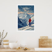 Affiche de voyage Les Arcs - France 1 (Cuisine)