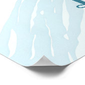 Affiche de voyage Les Arcs Snowboarding (Coin)