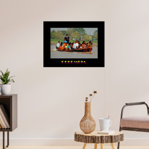 Affiche de voyage Leticia Colombie