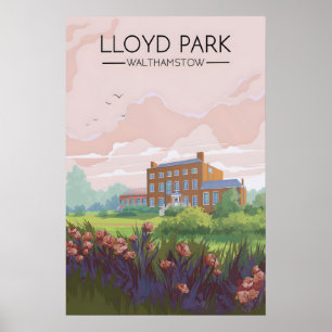 Affiche de voyage Lloyd Park Londres