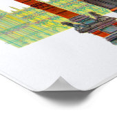 Affiche de voyage London Vintage (Coin)