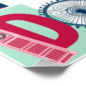 Affiche de voyage - Londres (Coin)