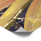 Affiche de voyage Malaya Vintage. (Coin)