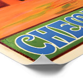 Affiche de voyage Maroc, Marrakesh (Coin)