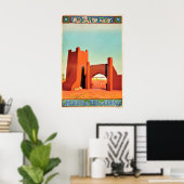 Affiche de voyage Maroc, Marrakesh (Bureau à domicile)