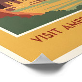 Affiche de voyage Mesa Verde National Park (Coin)