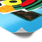 Affiche de voyage mexicaine. (Coin)