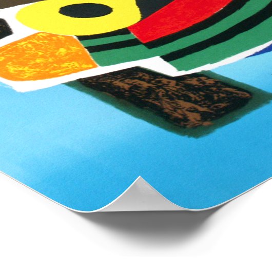 Affiche de voyage mexicaine. (Coin)