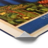 affiche de voyage mexicaine (Coin)