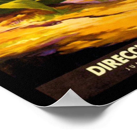 Affiche de voyage Mexique (Coin)