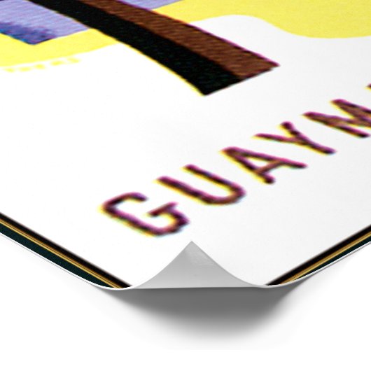 Affiche de voyage Mexique (Coin)