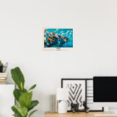 Affiche de voyage Milos Impression Milos Grèce Imp (Bureau à domicile)