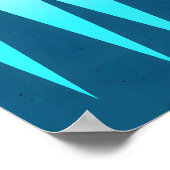 Affiche de voyage minimaliste Finlande (Coin)