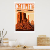 Affiche de voyage Monument Valley Imprimer (Cuisine)