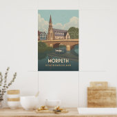 Affiche de voyage Morpeth Northumberland (Cuisine)