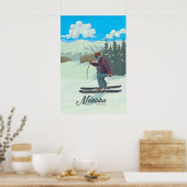 Affiche de voyage Nakiska Ski Resort Canada (Cuisine)