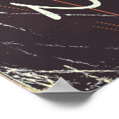 Affiche de voyage North York Moors Angleterre (Coin)