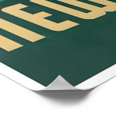 Affiche de voyage Nouvelle-Zélande Impression Drap (Coin)