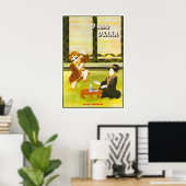 Affiche de voyage Osaka Japon Impression d'art jap (Bureau à domicile)