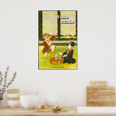 Affiche de voyage Osaka Japon Impression d'art jap (Cuisine)