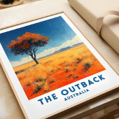 Affiche de voyage Outback australien Wall Art