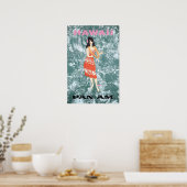 Affiche de voyage Pan Am Impression d'art hawaïen (Cuisine)