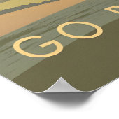 Affiche de voyage Parapente (Coin)