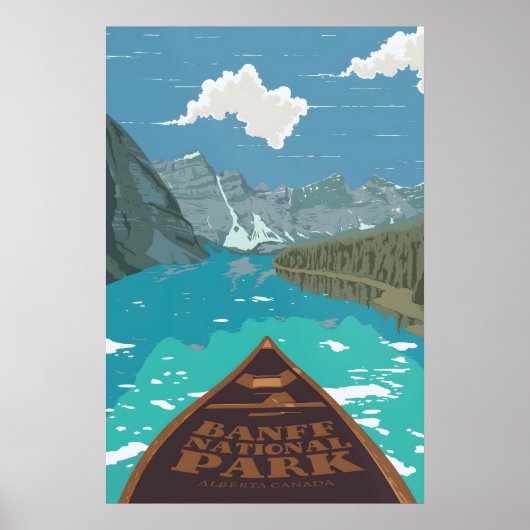 Affiche de voyage Parc national de Banff Alberta C (Devant)