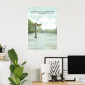 Affiche de voyage Parc régional de Moors Valley Ri (Bureau à domicile)
