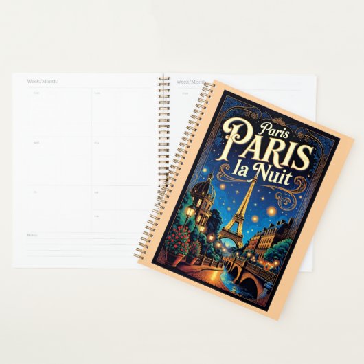 Affiche de voyage Paris,  (Devant avec enveloppe)