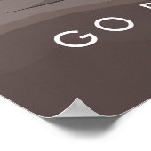 Affiche de voyage : Pêche au rock (Coin)